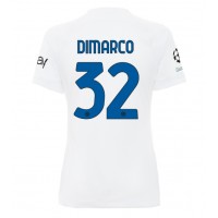 Inter Milan Federico Dimarco #32 Bortatröja Kvinnor 2023-24 Korta ärmar